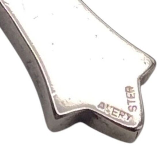 Retired James Avery Cross Pendant Small 925 Sterling Silver Celtic Lattice - Picture 6 of 11